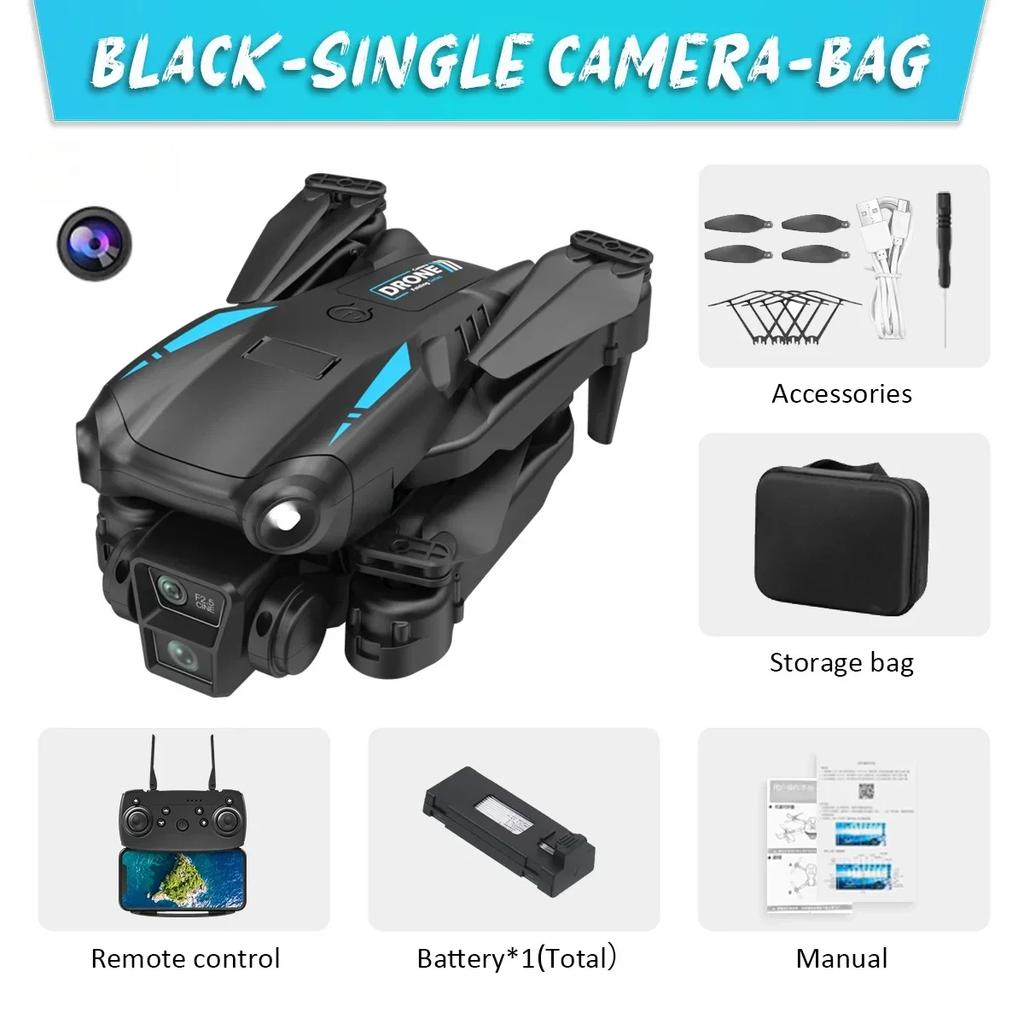 New M16 Drone 5G Optical Flow Switching Drone Dual Camera GPS 4K Aerial Drone Wifi FPV Foldable Remote Control Toy Chlidren Gift