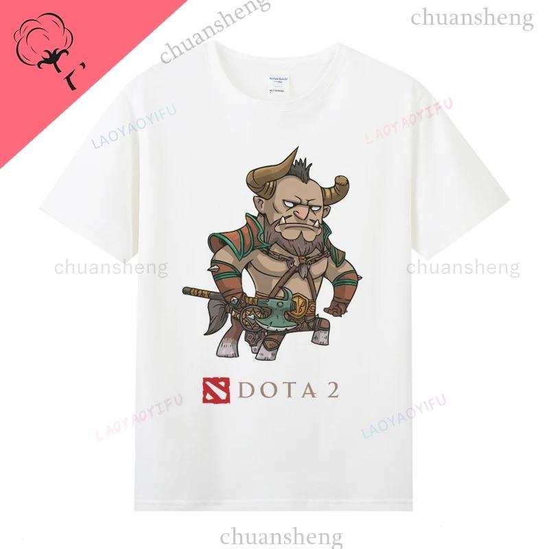 T-shirts Dota 2 T-shirt Imprimé Héros de Jeu Haut Fiend de l'Ombre Pudge Hache Slardar Sven Roi Spectre Cent Phoenix Vêtements Unisexes