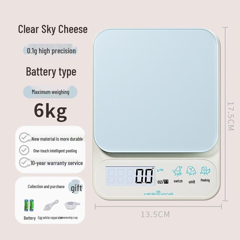 2025 High Precision Digital Kitchen Scale for Baking and Food Weighing