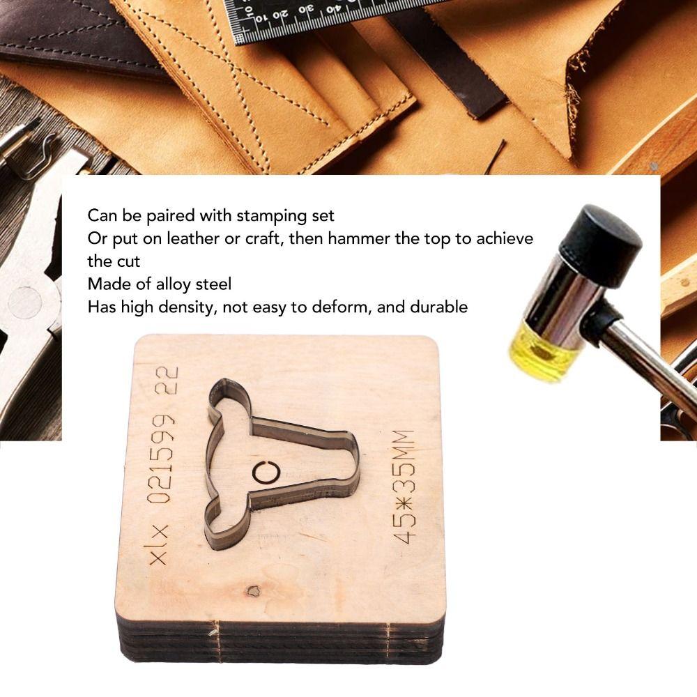 Horse Shape Leather Cutting Die Alloy Steel Craft Tool DIY Punch Cutter  For Leather Craft