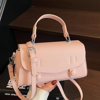 This Year, It Is Popular, Fashionable, Exquisite and Simple Style, Portable Small Square Bag, Casual and Versatile, Niche Design, Commuter Messenger 