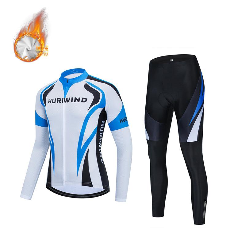 Autumn and Winter Cycling Uniforms, Fleece Long-sleeved Suits, Warm Cycling Suits, Long-sleeved Men s 2026 S