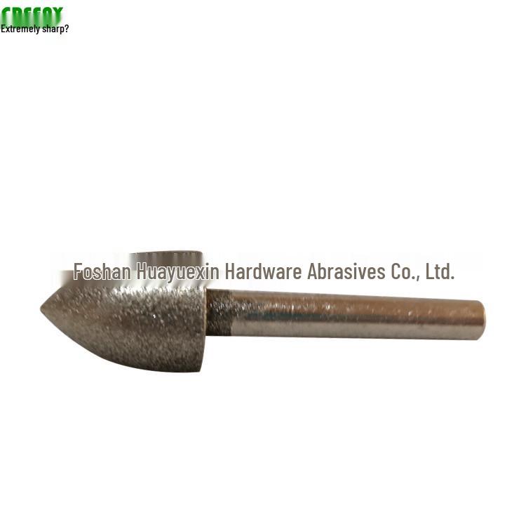 6x25 Diamond Alloy Grinding Head Set for Stone Carving and Polishing