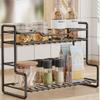 Modern Bathroom Storage Rack Double-layer Kitchen Sink Organizer  Kitchen Storage Supplies