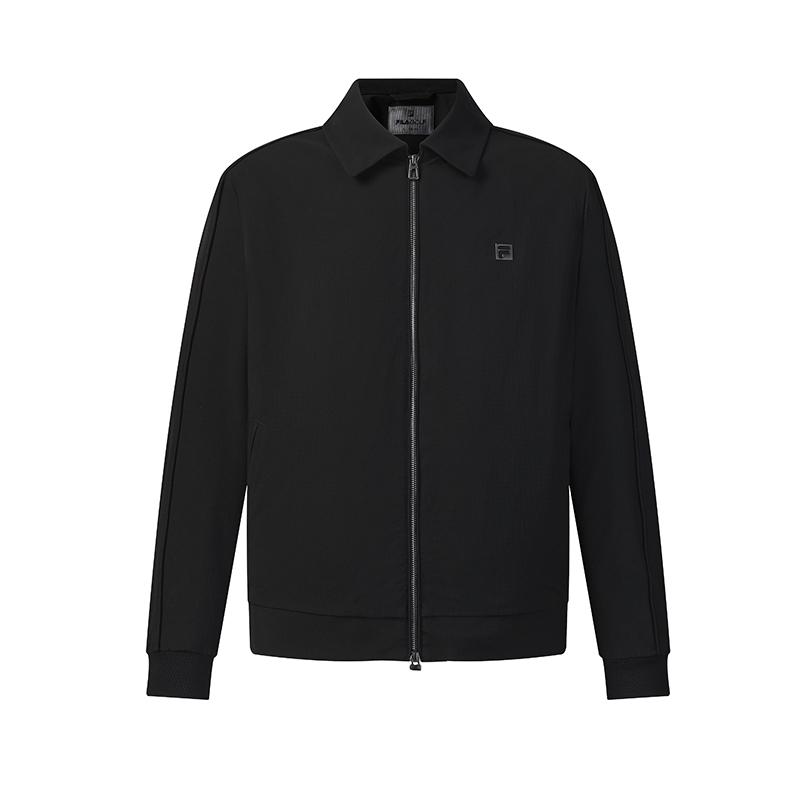 FILA Golf Series Vintage Minimalist Classic Sports Casual Comfortable Woven Jacket Men jackets A11M615710FBK