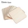 10-50pcs/set Unfinished Blank Rectangle Wooden Hanging Tags with Rope for Scrapbooing Party Favor Wedding Gift Tags