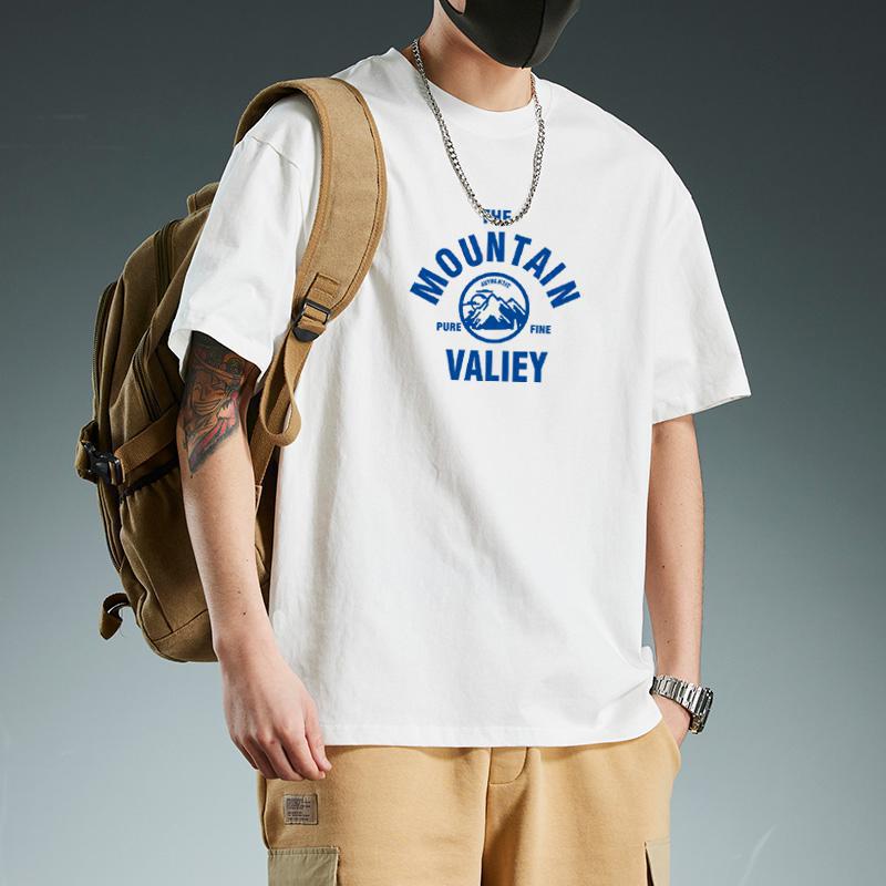 GMXIA Pánská móda Ležérní Letní Jarní Topy a Trička