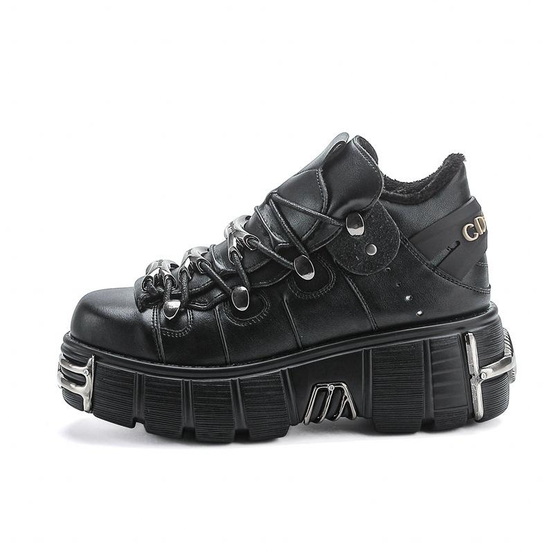 Fashion Best - Selling Large - Size Women's Dad Shoes | New Heavy  Duty Thick - Soled Punk Style Footwear for Russia Texturing