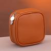 Soft Leather Jewelry Travel Pouch Pull Cord Closure System For Organizing Necklaces Earrings Bracelets  Storage Box