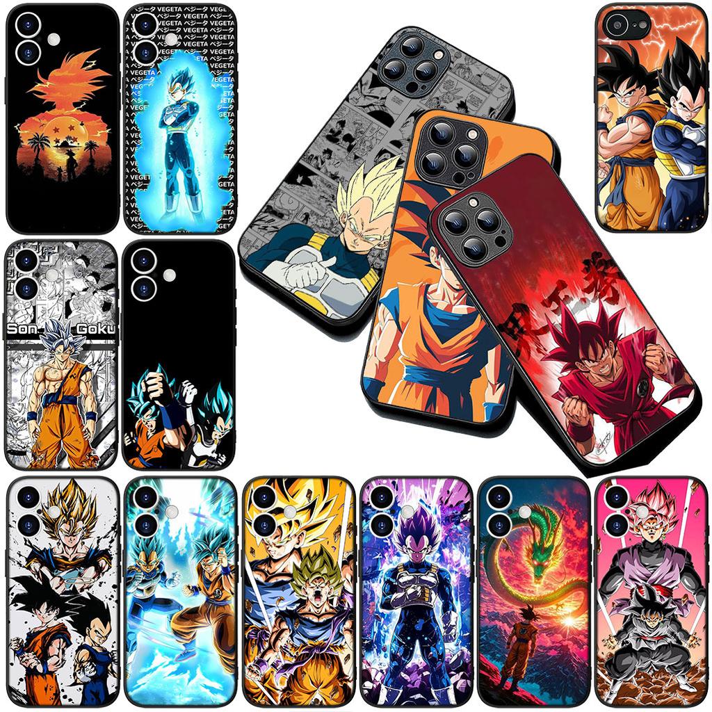 for Samsung Galaxy S20 S22 S21 FE Ultra Plus A07 A17 A15 A16 A25 A57 A37 Phone Case Vegeta Dragons Gokus Balls DragonBalls Z