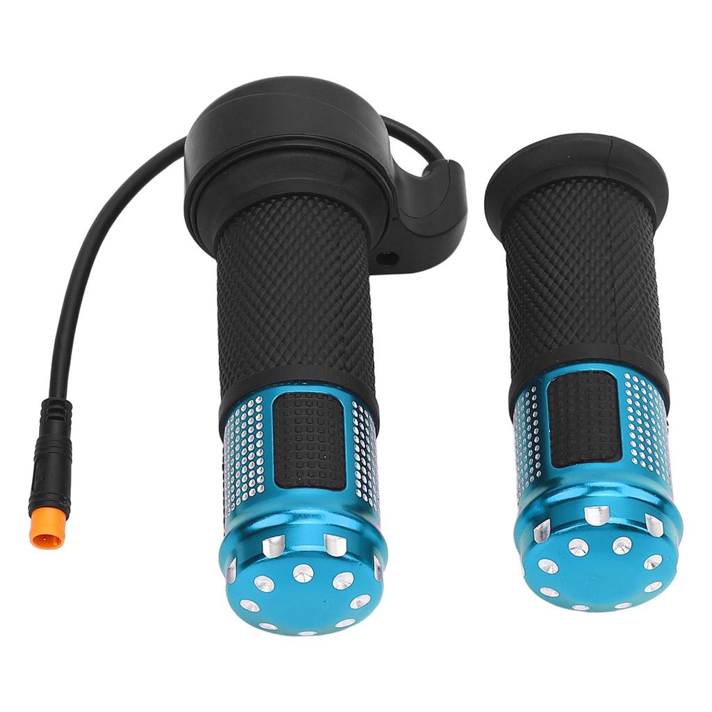1pair Electric Scooter Throttle Grip Aluminum Alloy ABS Enhance Riding Throttles 2