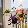 Hangende Emmer Plant Hangmand met Haak Hangende Bloempot Eenvoudige Bloempot Woondecoratie
