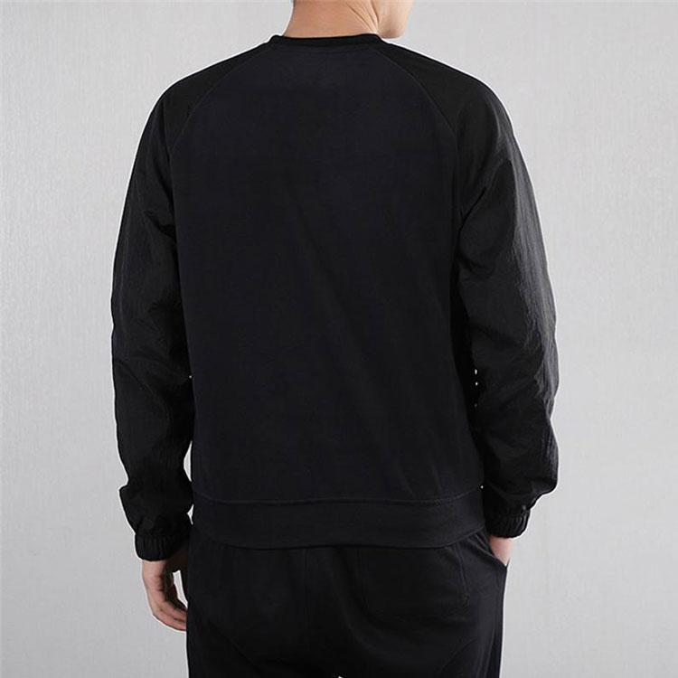 Nike Air Fleece Crew Sweatshirt Men Tops Black BV5188-010