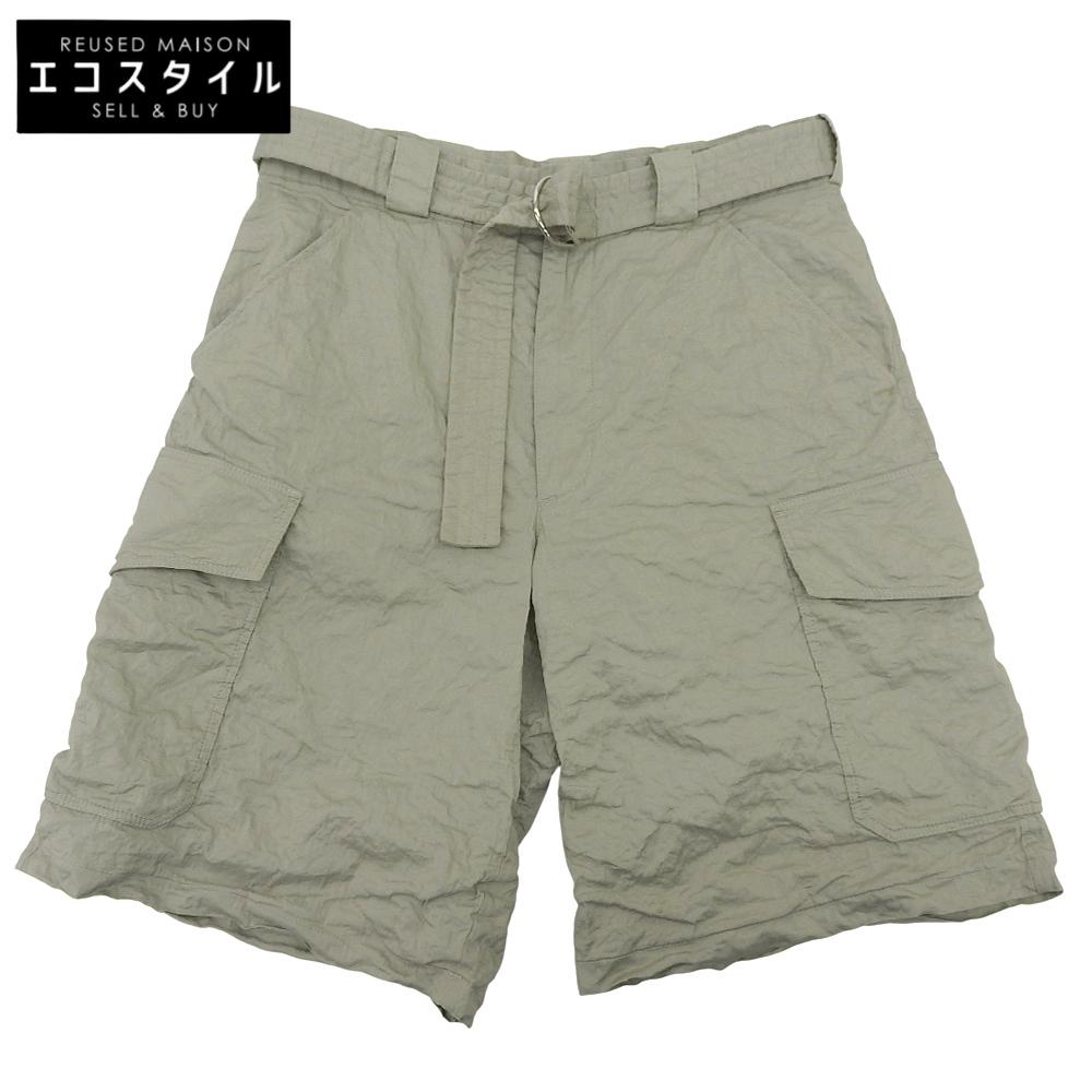 Prada Excellent Condition Stretch Cotton Bermuda Shorts for Men, Khaki, Size S, 24 Stainless Steel Bottoms S khakiUsed
