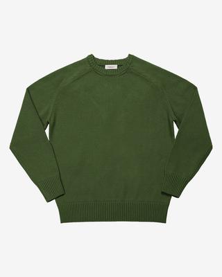 Solti Saddle Crew Neck Knit (Green)