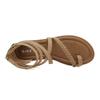 Fashion New 2025 European And American Fashion Soft Bottom Cross-Covered Roman Sandal Boots Summer Retro Simple Comfortable Ethnic Style