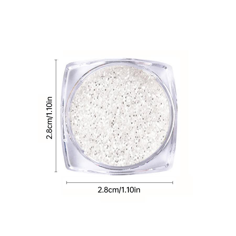 Pudră Cristal Diamant Spart pentru Nail Art, Sclipici Amestecat Micro-Diamant, Paiete Stralucitoare pentru Unghii, Decorațiuni Diamant