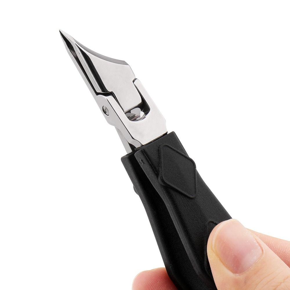 Stainless Steel Oblique Toe Nail Trimmers Eagle Beak Fingernail Clipper Slant Edge Nail Clipper