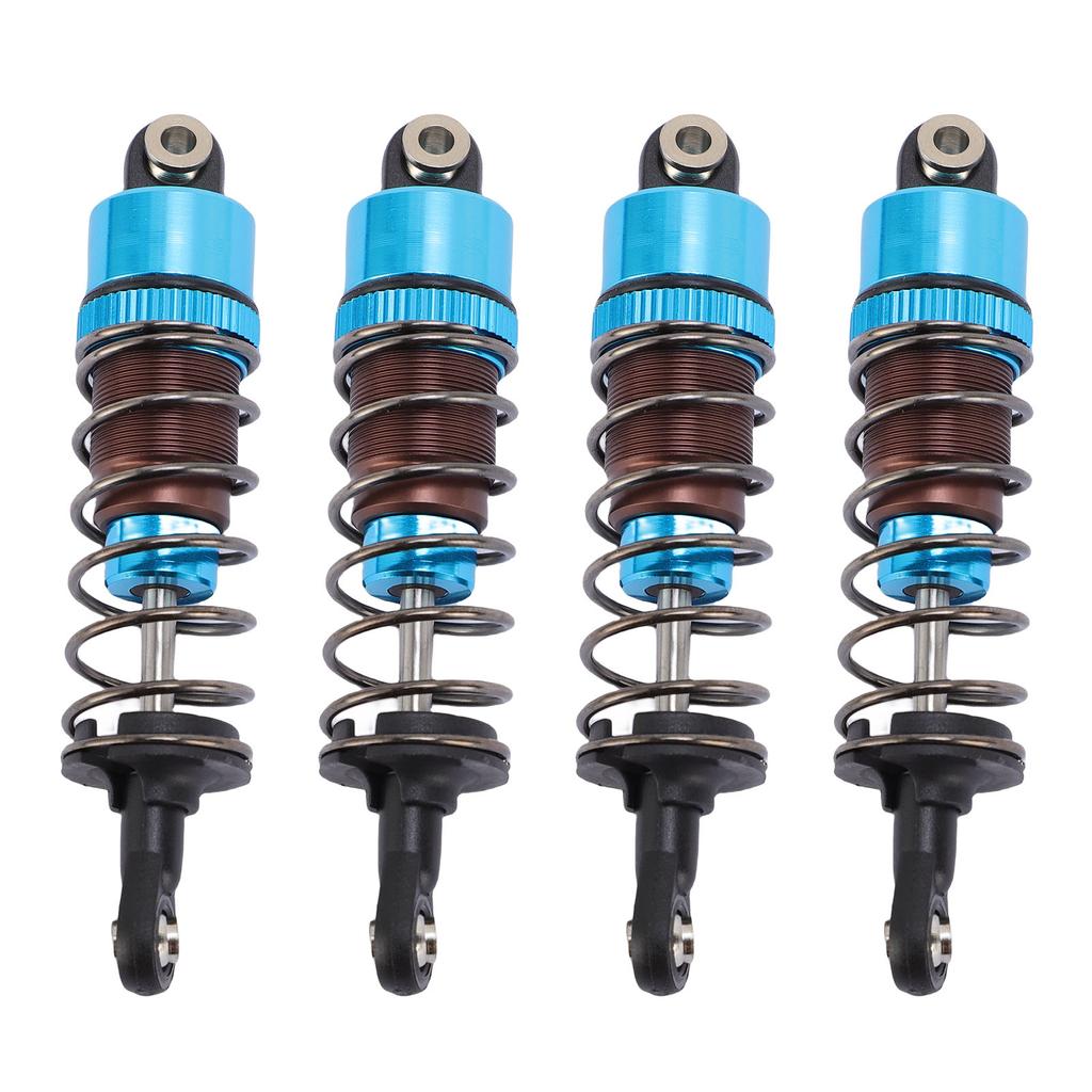 4Pcs RC Shock Absorber Aluminum Alloy Lightweight 1 10 Remote Control Cars RC Shock Damper 70mm Blue