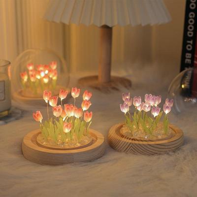 Tulip DIY Handmade Creative Ornament for Study or Bedroom - Perfect Birthday or Festival Gift for Girls