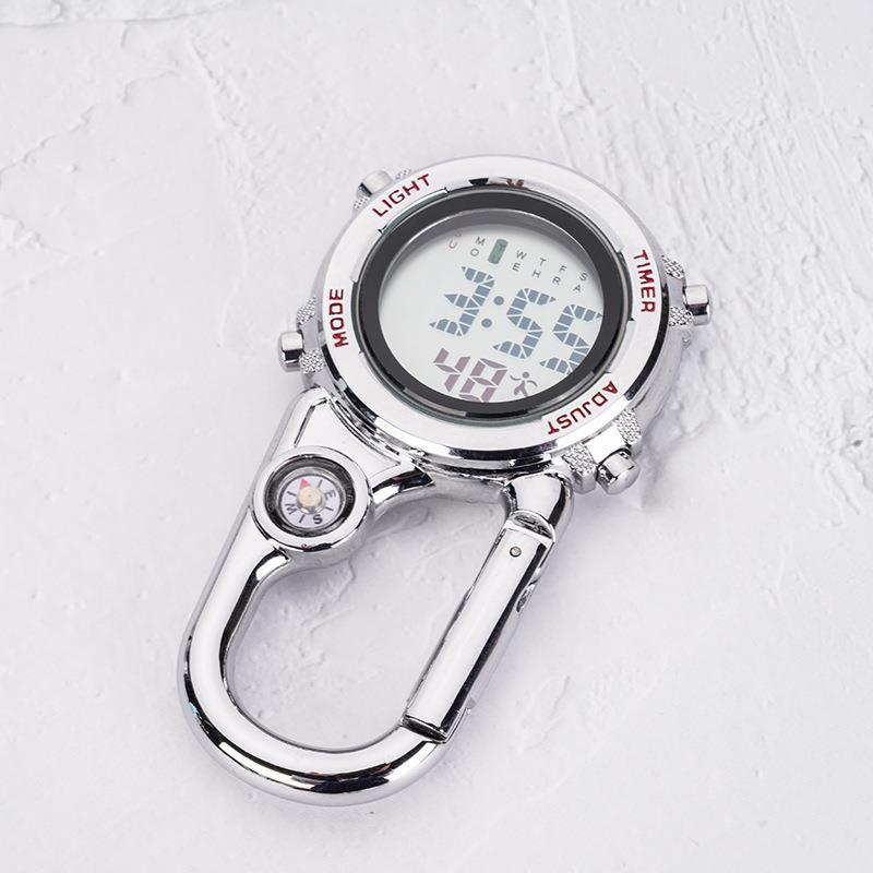 Mountaineering Watch Multifunctional Electronic Watch Work Learning Timing Waist Watch Waterproof Luminous Outdoor Sports Backpack Watch