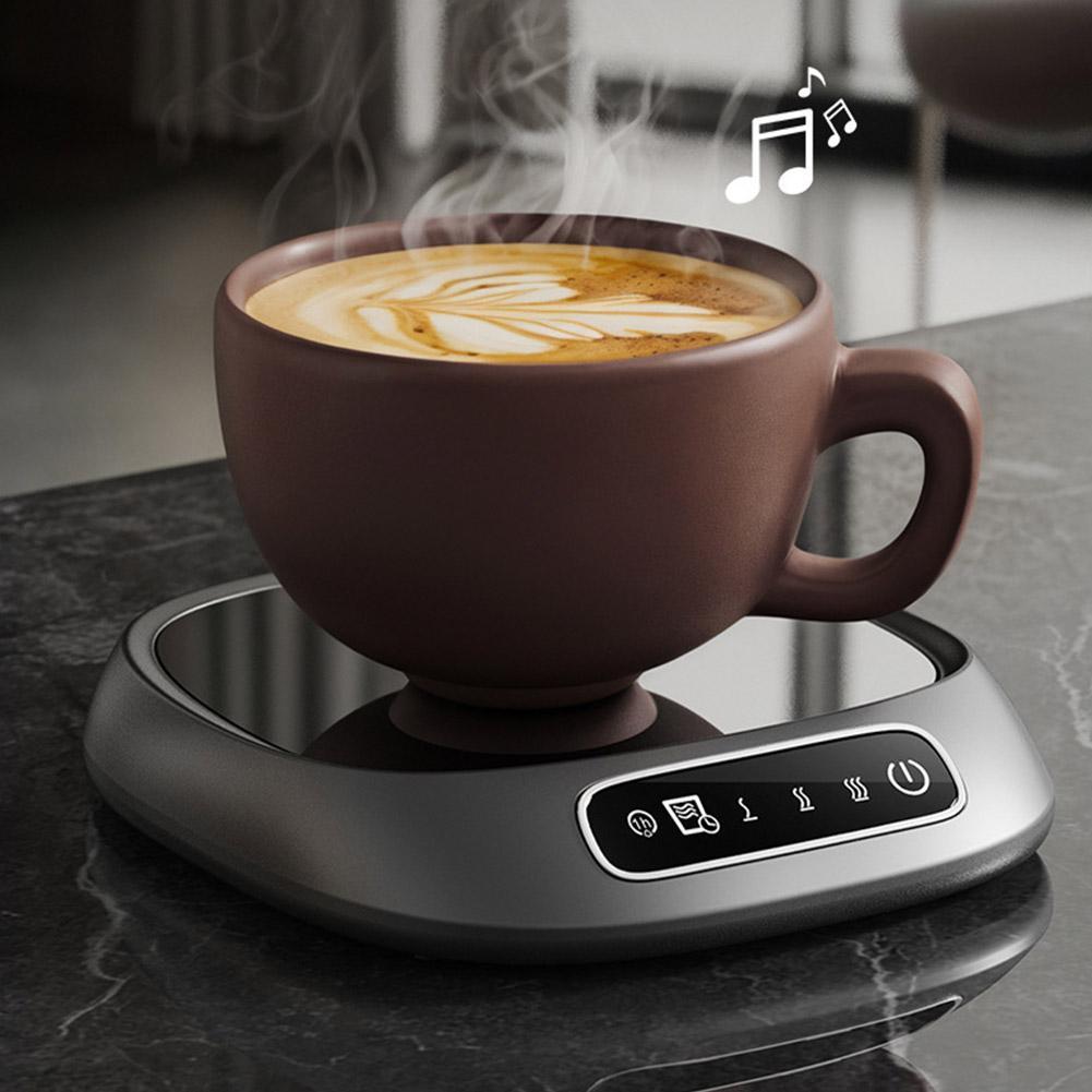 Fast Heating Mug Warmerotor Home Heating Coaster 3-speed Adjustment Tools Cups Cushion Thermostatic Milk Heating Kitchen B5M6