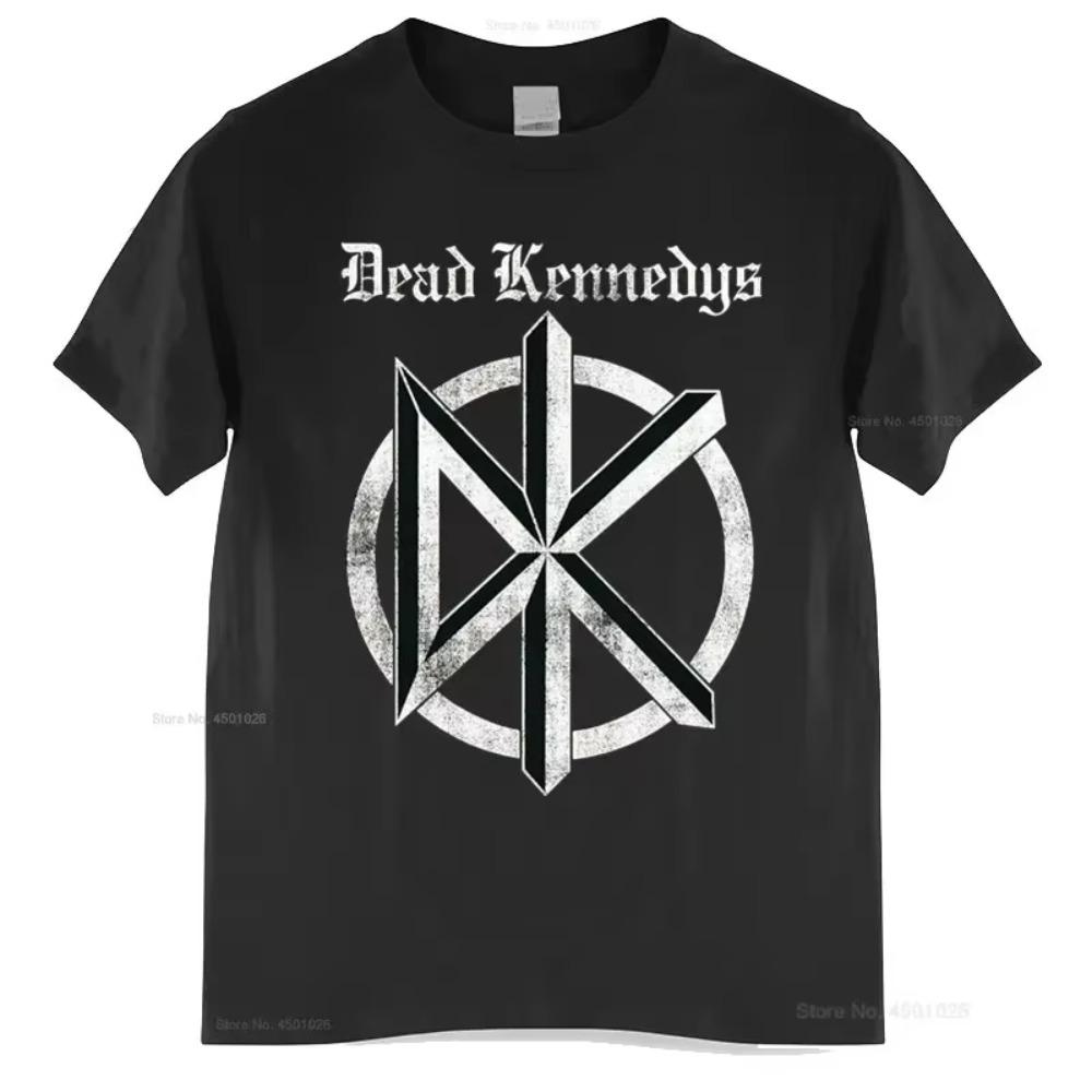 Čínský styl Móda Rock Autentické Dead Kennedys Distress Staré anglické vintage logo symbol emblém tričko kapela logo tričko pro