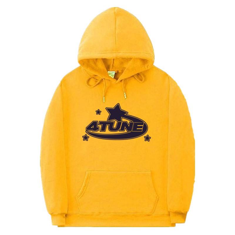 Unisex Gothic Hoodie Streetwear Oversized Pullover Sweatshirt Met Geribbelde Zoom Mannen Vrouwen Herfst