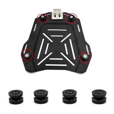 4 Pcs Bushing Pad with Screws For Most of Motorcycle Luggage Rack Holder Bracket