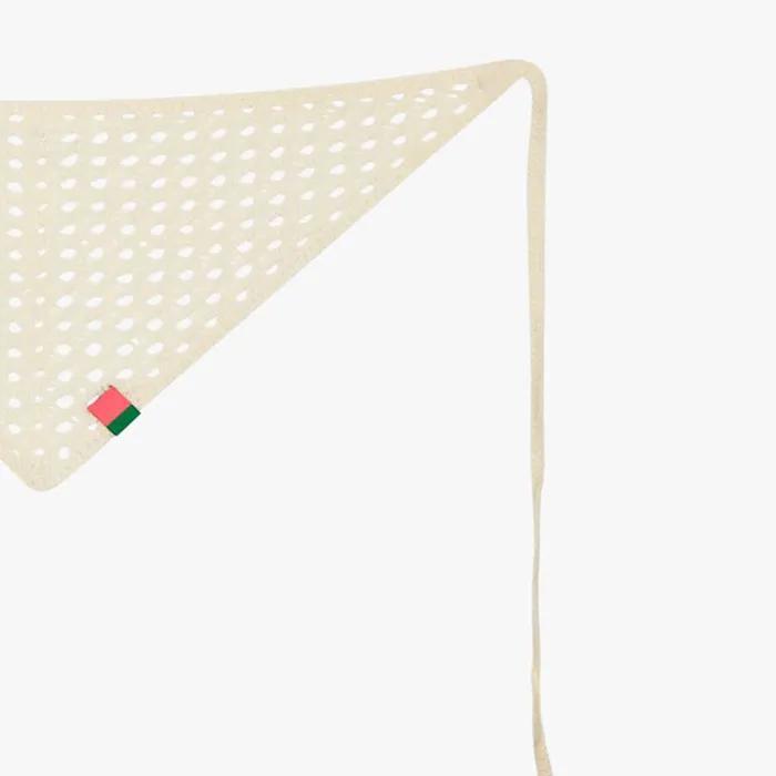 VINTAGE CROCHET KERCHIEF_IVORY