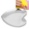 Heart Shaped Heart Shaped Nail Art Palette Heart Shaped Jewelry Display Tray  Nail Care Services
