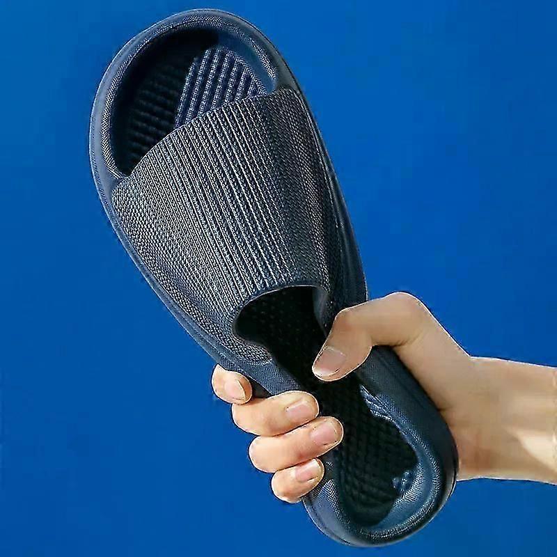 Big Size 47 48 Men Slippers Light EVA Soft Sole Comfort Casual Shoes Home Bathroom Anti-Slip Flip-Flops Summer Beach Sandals