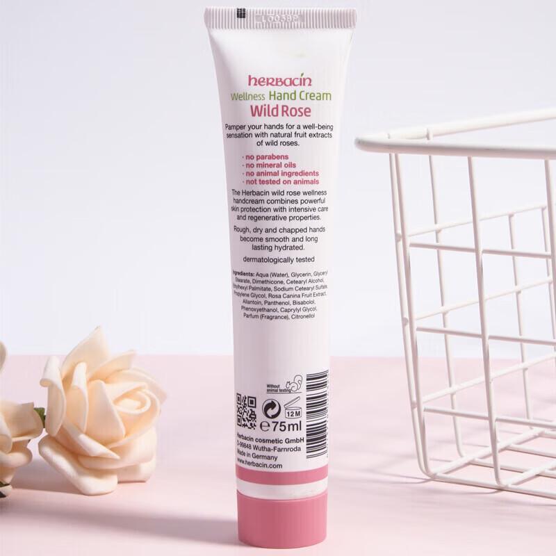 Herbacin German Chamomile Rose Hand Cream