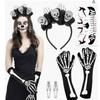 Horror Halloween Bloody Apron Costume Set Adult Cosplay Role Play Scary Butcher Outfit With Stained Design