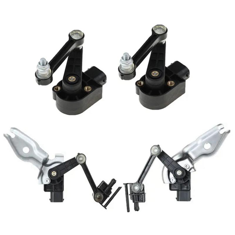 1Set Height Level Sensor For Volkswagen Touareg  Q7 Body Height Sensor 7L0616571D 7L0616214C 7L0616213C Black  Silver