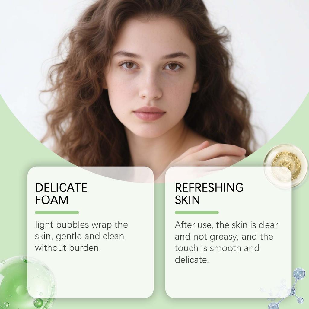 Viareline Bubble Cleansing Mask 90g - Deeply Cleanses Pores, Removes Blackheads, Gently Cleanses, Controls Oil, and Moisturizes and Firms the Skin.