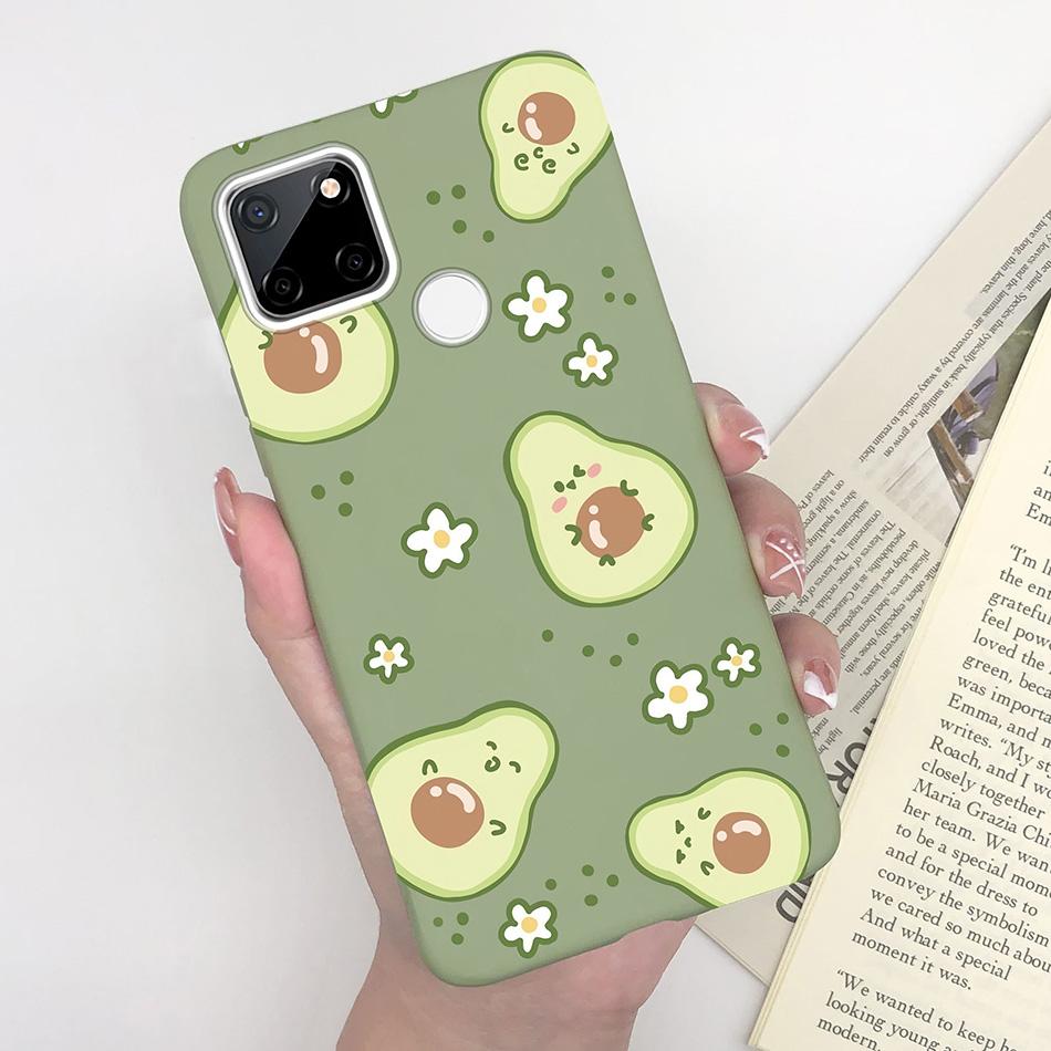 For OPPO Realme C25 C25S C25Y Case Cartoon Soft Silicone Matte Shockproof Phone Back Cover For Realme C 25 S Y Capa Funda Coque