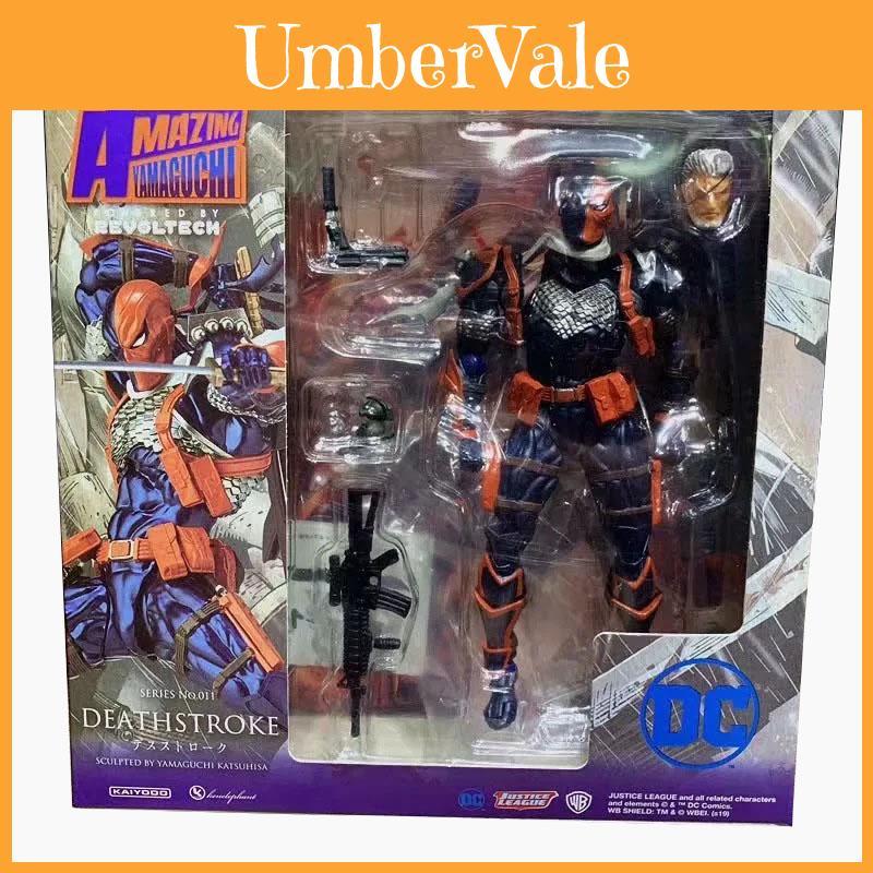 Revoltech Amazing Yamaguchi Deathstroke No011 Highly Detailed Pvc Action Figure Collectible Toy