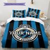 Club Brugge Kv Custom Name Pattern Bedding Quilt Set Quilt Cover Pillowcase Home Birthday Gift(1 * Duvet Cover + 2 * Pillowcase, Without Core)