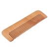 Wooden Hair Comb Small Pocket Sized Peach Wood Beard Comb for Men Women Hair Styling