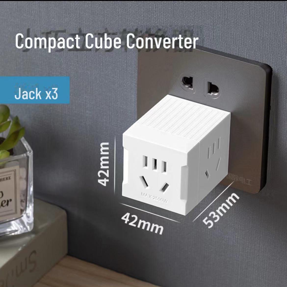 

Багатофункціональна розетка Magic Cube з портами USB і C Small Cube
