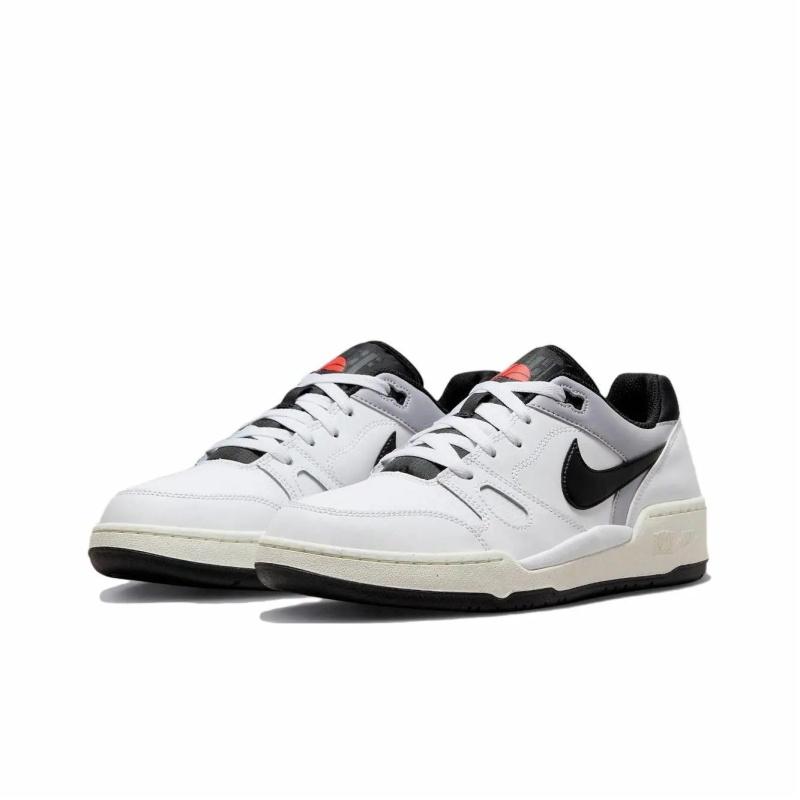 Nike Full Force Low Top Kids Lifestyle Shoes White Black Sneakers FD1362-101