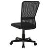 VidaXL Chaise de Bureau Pivotante Fauteuil de Bureau Siège Chaise de Sport Intérieur Pivotement sur 360 Degrés Noir 289510