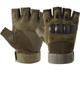 Fitness Anti-Rutsch Radhandschuhe, Verschleißfeste Outdoor Taktische Sport Kletter Halbfingerhandschuhe