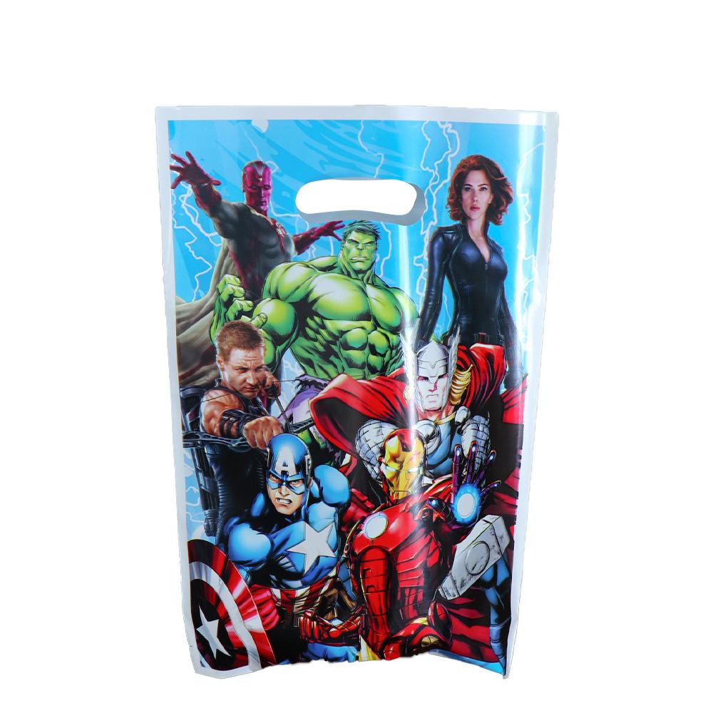 Avengers Birthday Party Supplies Disposable Cutlery Paper Plates Paper Cups Tissue Boys Birthday Party Decorations