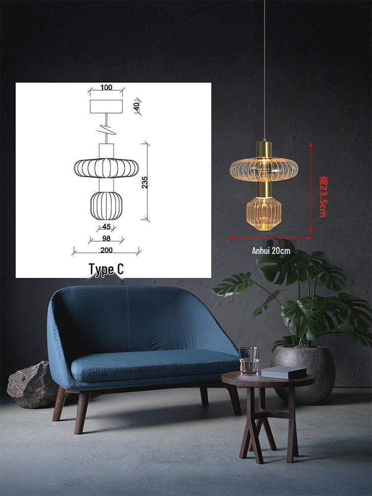 Nordic Modern Luxury Glass Chandelier for Living Room, Staircase, Restaurant, or Hotel