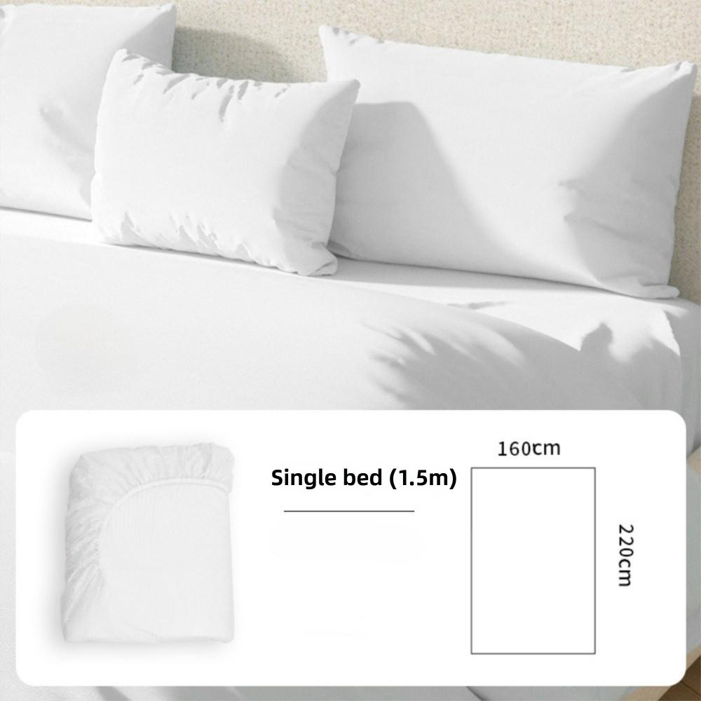 Non Slip Disposable Fitted Sheet with Elastic Bands Disposable Sheet Bed Cover  Hotel