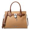 Geantă Crossbody din Piele cu Accesorii Logo Brand Hamilton Medie pentru Femei Culoare Maro