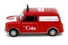 Tiny City Scale Morris Mini Cooper Diecast Model Car 1/50 Coca-Cola