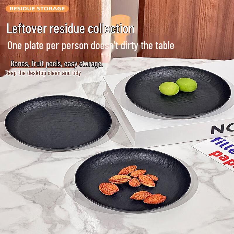 KANGMO Multi-purpose 3-Compartment Plastic Dining Plate